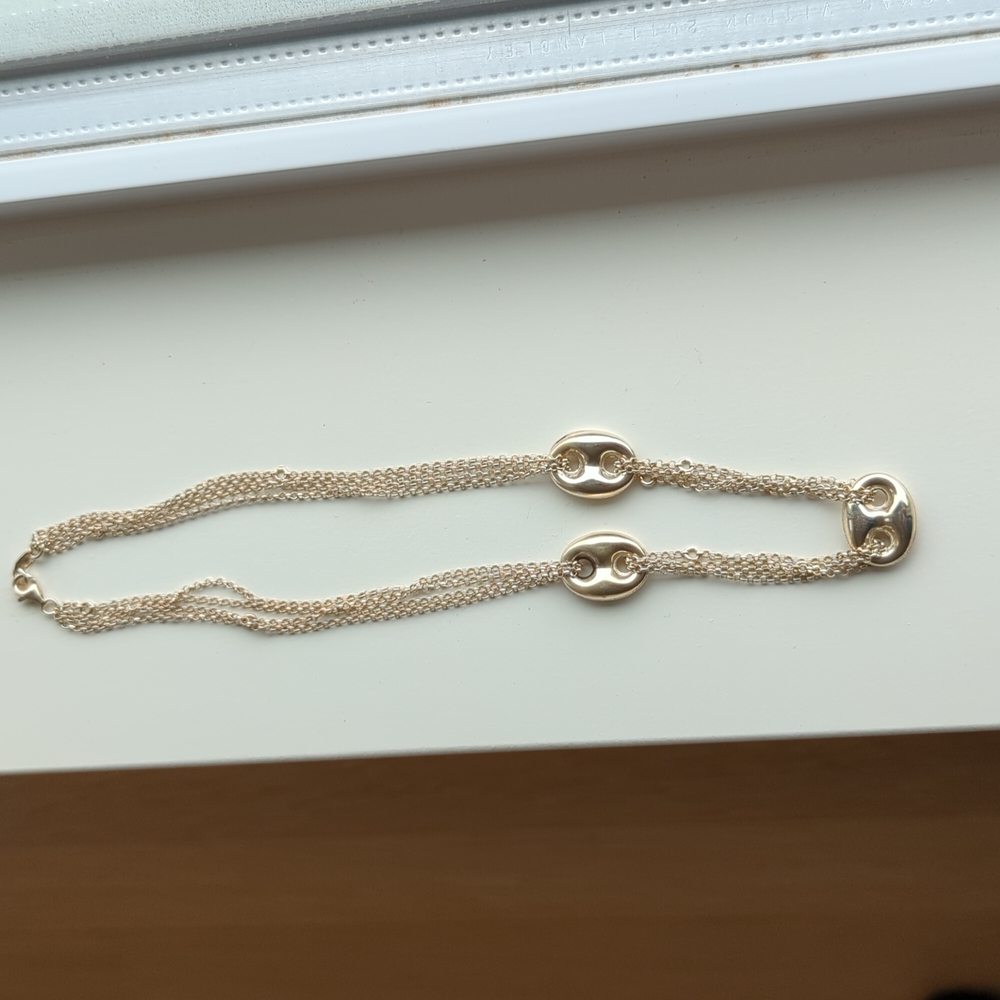 Stefani St Jacques sterling silver necklace